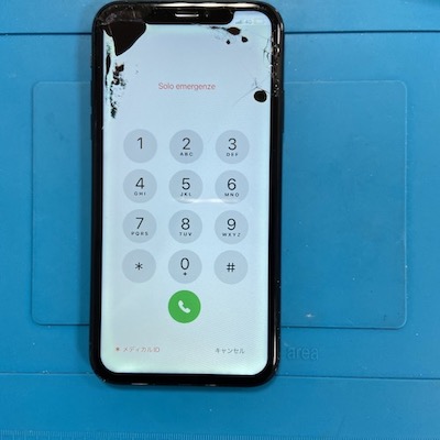 iPhoneを落として壊れても大丈夫！当店なら30分で修理できます！
