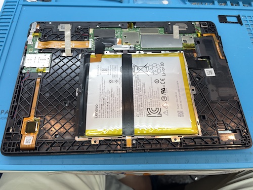 Lenovo Tab10(TB-X505F)のバッテリー交換