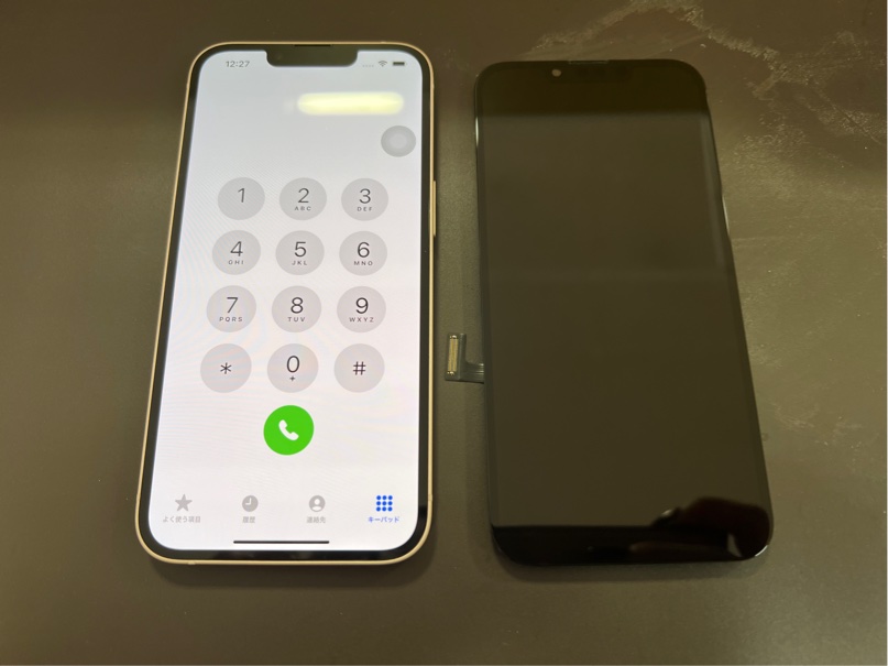 iPhone13の画面修理！滋賀県東近江市からご来店頂きました！