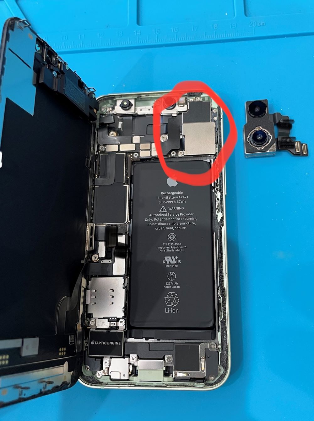 iPhone12 miniリアカメラ交換