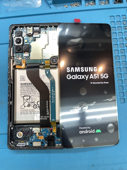  SAMSUNG Galaxy A51 5G画面割れ修理