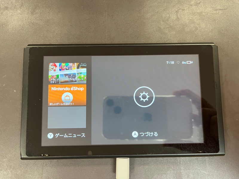 【AP水口店】任天堂Switch　ブル―スクリーン修理のご紹介！