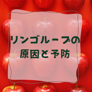 リンゴループとは？原因と予防について解説！