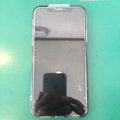 iPhoneX液晶パネル交換後