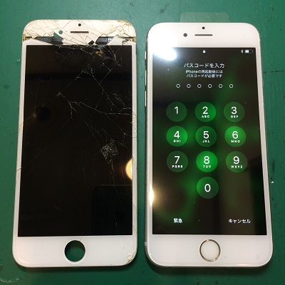 iPhone6液晶交換