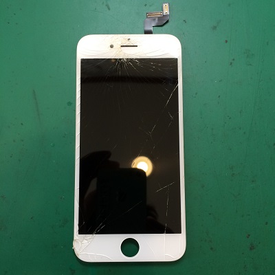 iPhone6sガラス割れ