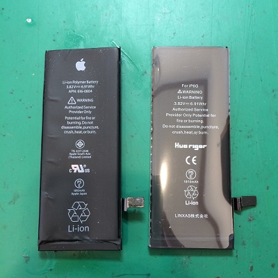 iPhoneバッテリー