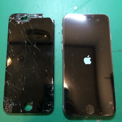 iPhone6s液晶パネル交換後