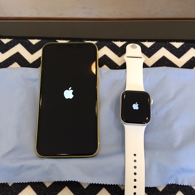 iPhoneガラスコーテイング施工後