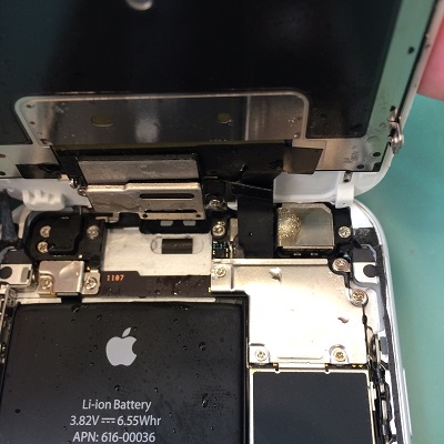 iPhone・水没