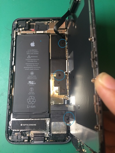 iPhone8水没