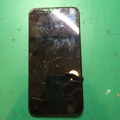 iPhoneXの液晶不良