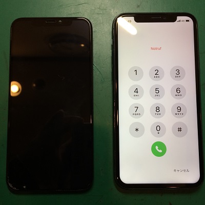 iPhone11Pro画面修理後