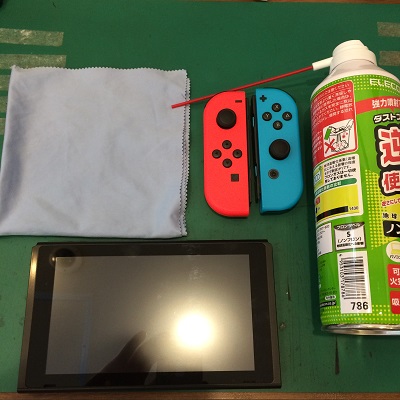 任天堂switchメンテナンス道具