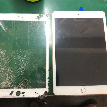ipad5ガラス割れ