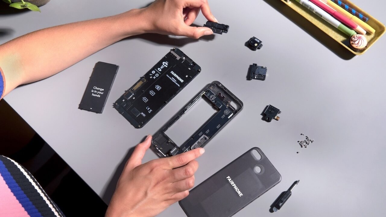 Fairphone 3 スマホ　修理　パーツ