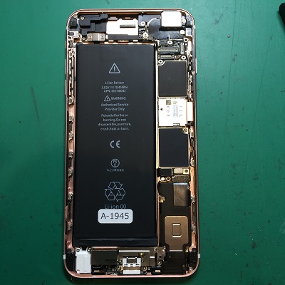 iPhone6Plusバッテリー交換後
