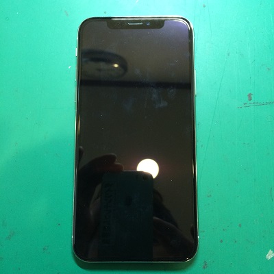 iPhoneXバッテリー交換作業完了後