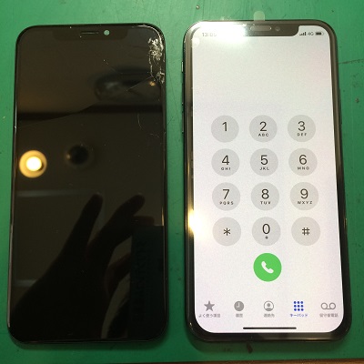 iPhoneXS液晶交換