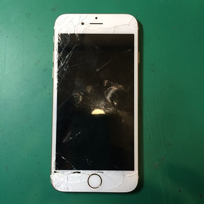 iPhone6s重度破損