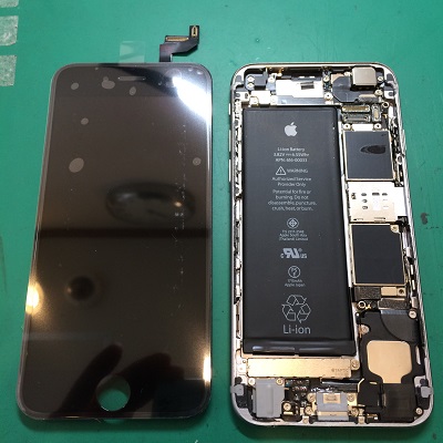 iPhone6Sリペア液晶パネル