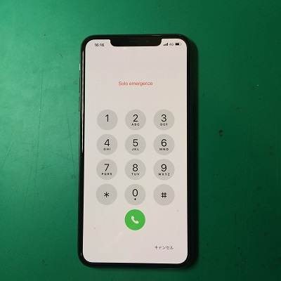 iPhone XS MAX修理後