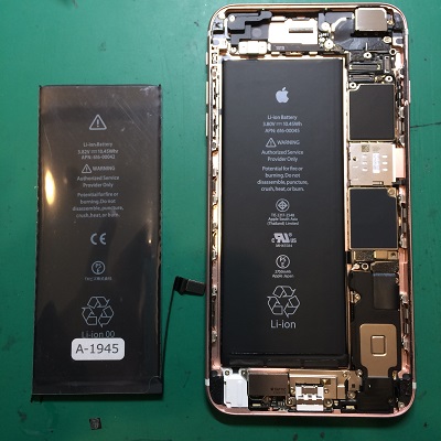 iPhone6Plusバッテリー交換