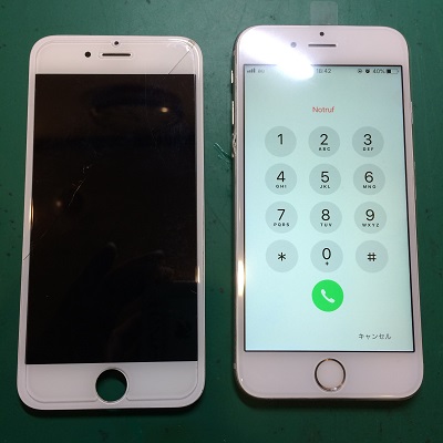 iPhone6液晶交換