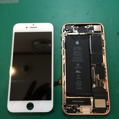iPhone8リペアパネル