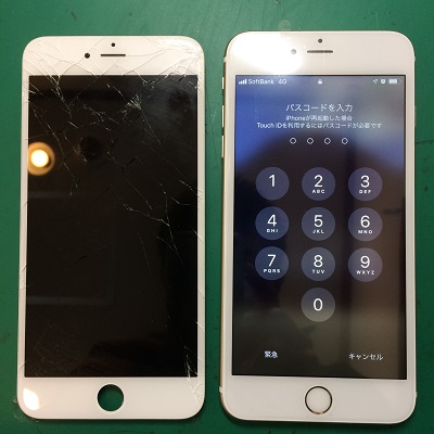 iPhone6Plus液晶交換