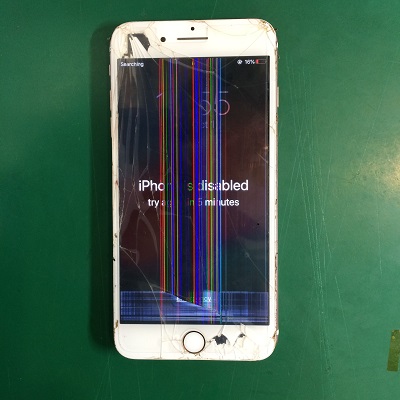 iPhone6重度破損