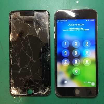 iPhone6画面交換