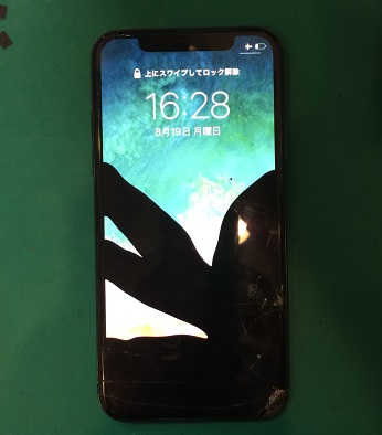 iPhoneX液晶不良