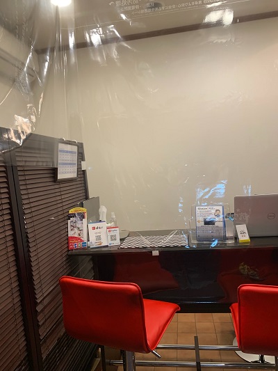 飛沫感染用防止シート