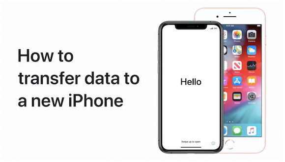iOS12.4　iPhone 2台 データ転送 PC不要