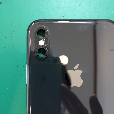 iPhoneXSレンズカバー