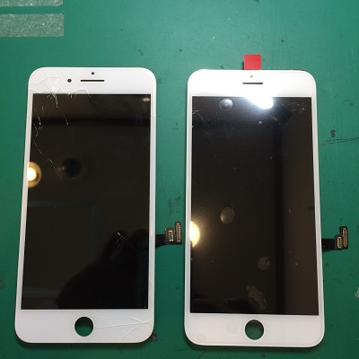 iPhone7Plus画面割れパネル交換パネル