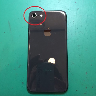 iPhone8背面レンズカバー