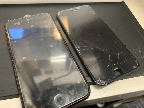 iPhone6S 液晶割れ　即日　渋谷　