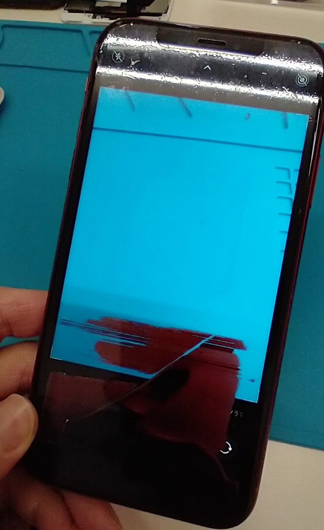 iPhoneパネル修理