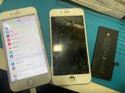 iPhone バッテリー交換　即日