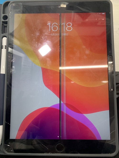 iPad 即日修理　液晶割れ　高田馬場　新宿区