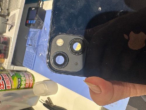 iPhone13 カメラレンズ修理　高田馬場　新宿