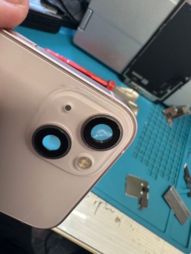 iPhone修理　渋谷　アウトカメラレンズ修理　最安　iPhone13