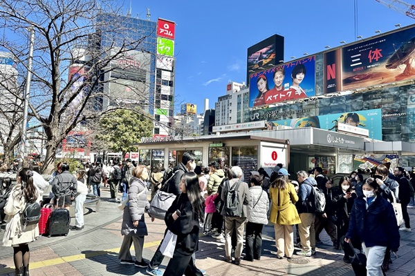 渋谷駅前ハチ公周辺