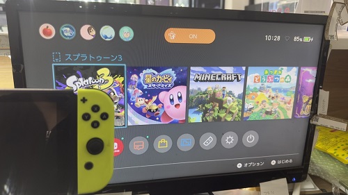 ニンテンドースイッチ　ドック交換　即日　充電不良