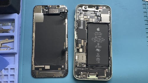 iPhone修理　12mini ドック交換　高田馬場　即日