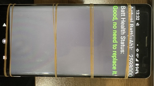 Android バッテリー交換　高田馬場　即日