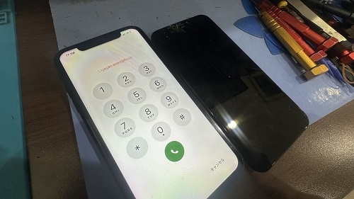 iPhone修理　高田馬場　液晶割れ　ダイワンテレコム　即日　ガラス割れ