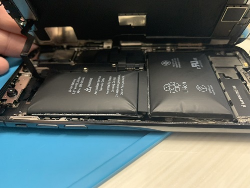 iPhone修理　バッテリー交換　即日　ダイワンテレコム　高田馬場　新宿区